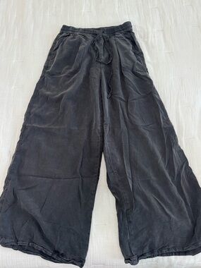 Aerie Charcoal Gray Drawstring Lounge Pants